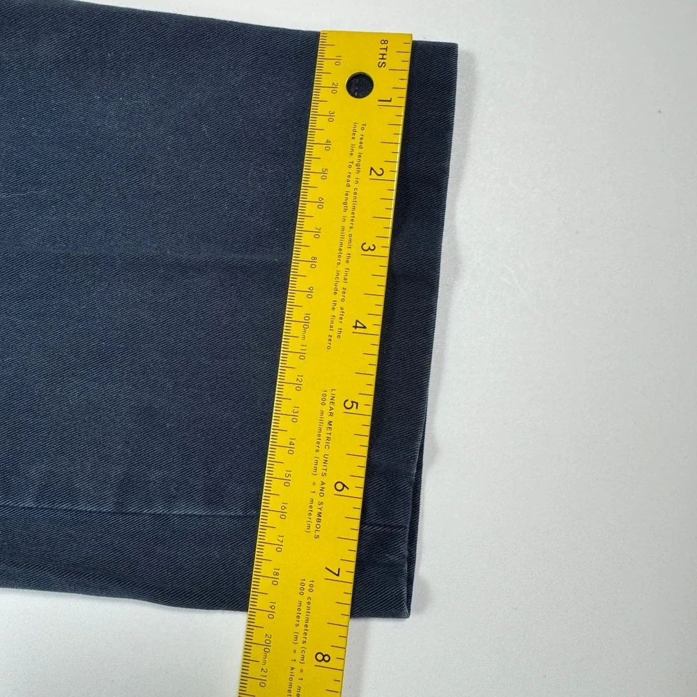 Polo Ralph Lauren Mens Chinos Pants 36x30 Navy Blue Slim Fit Cotton